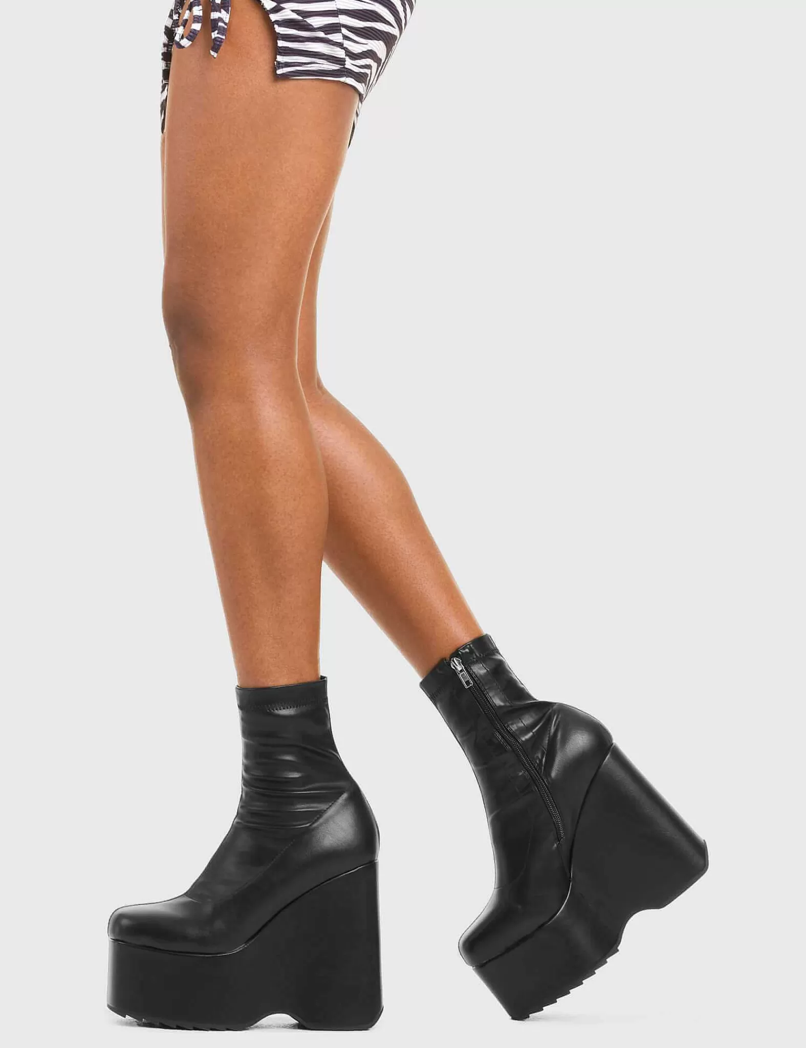 Lamoda Ankle>Season Change Chunky Platform Ankle Boots