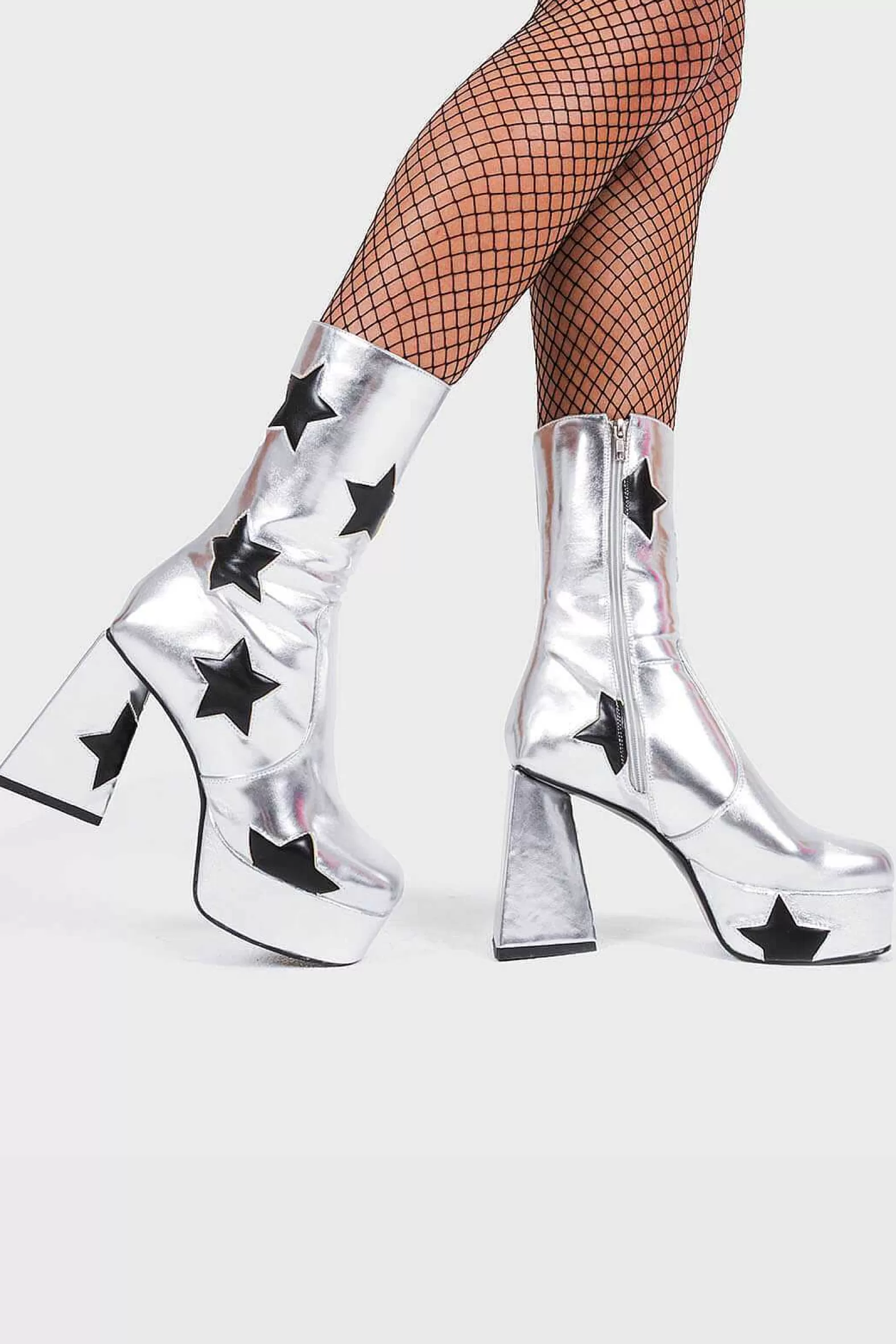 Lamoda Platform>Seeking Stars Platform Ankle Boots