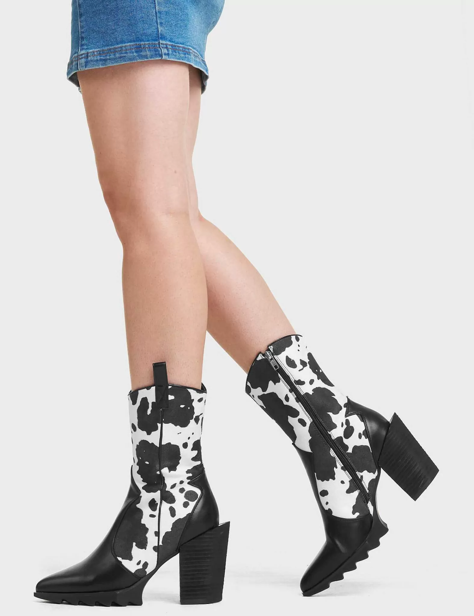 Lamoda Ankle>Seen Before Western Ankle Boots