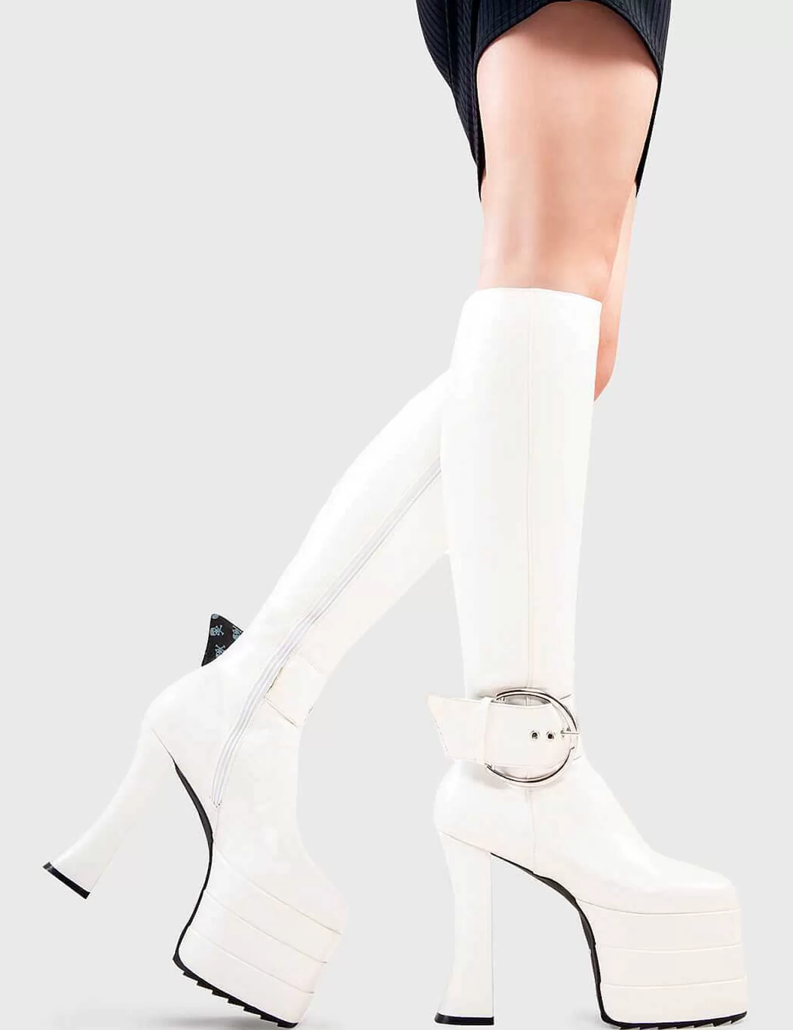 Lamoda Knee High>Short Term Loss Platform Knee High Boots