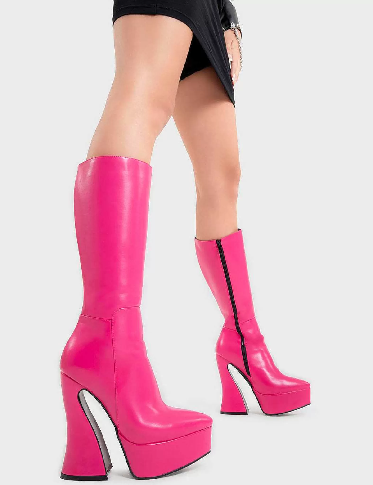 Lamoda Calf>Sketchy Platform Calf Boots