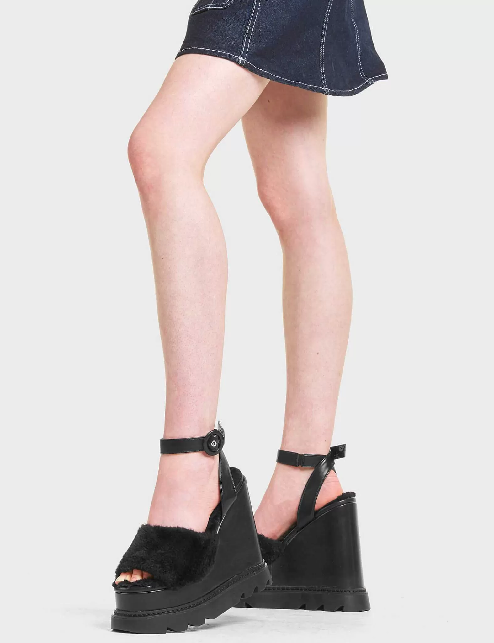 Lamoda Platform>Softie Chunky Platform Sandals Black