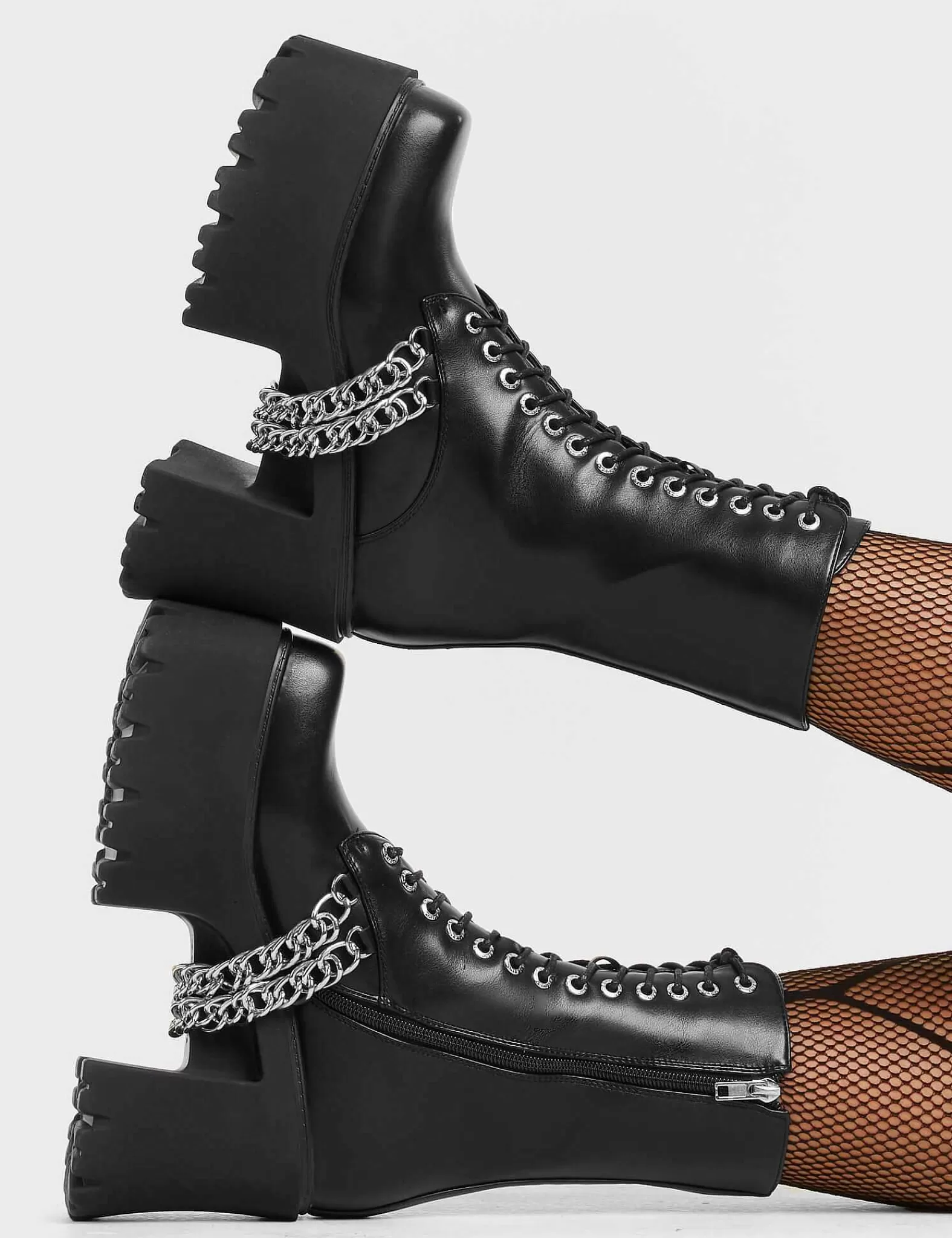 Lamoda Chunky>Step On It Chunky Platform Ankle Boots