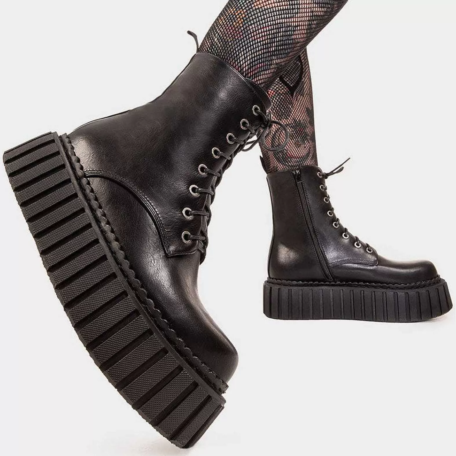 Lamoda Creepers>Stormz Chunky Ankle Creeper Boots