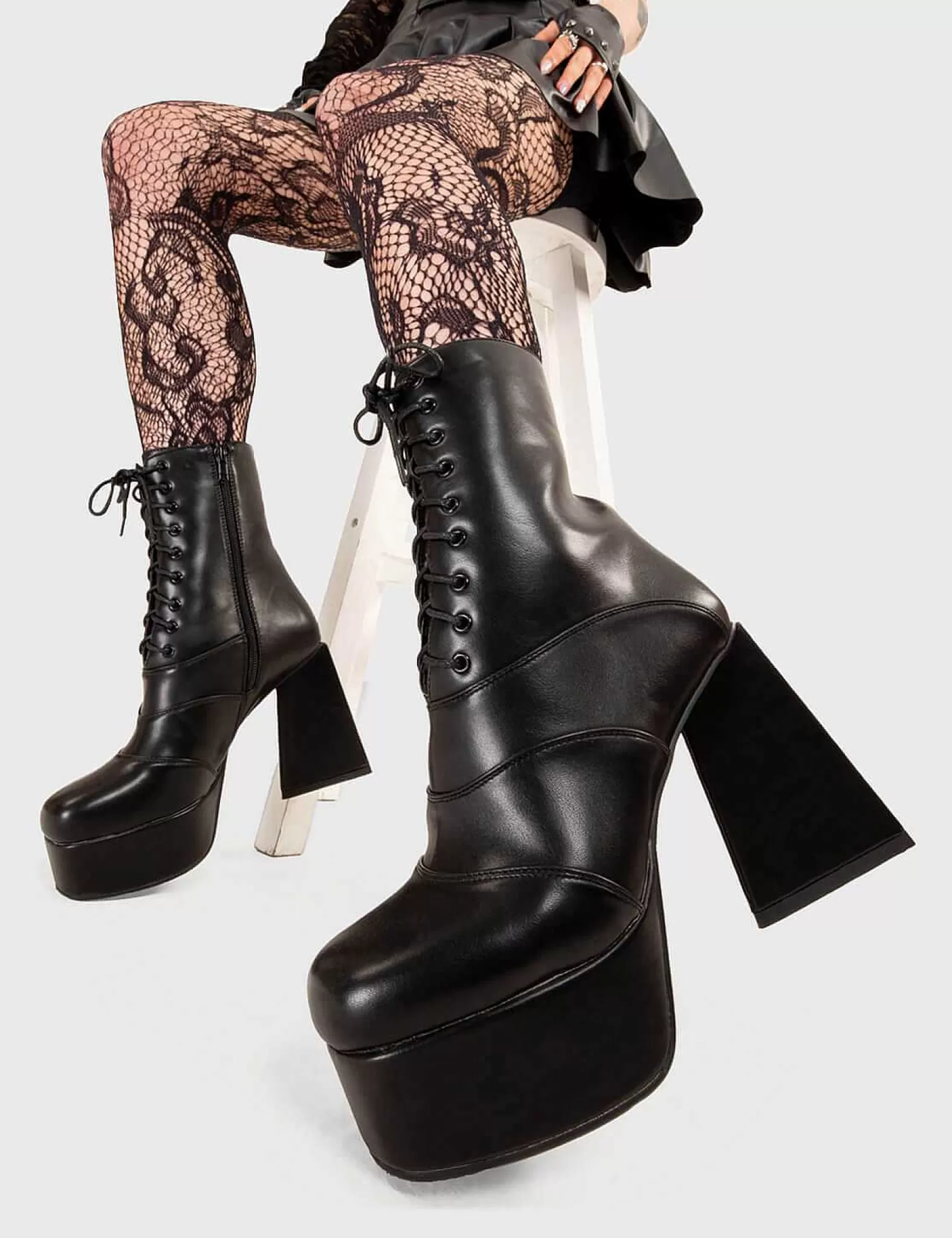 Lamoda Calf>Strollin' Platform Ankle Boots