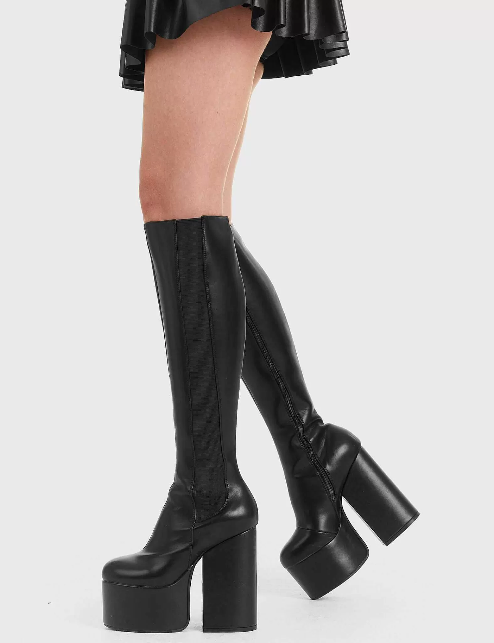 Lamoda Knee High>Timer Platform Knee High Boots