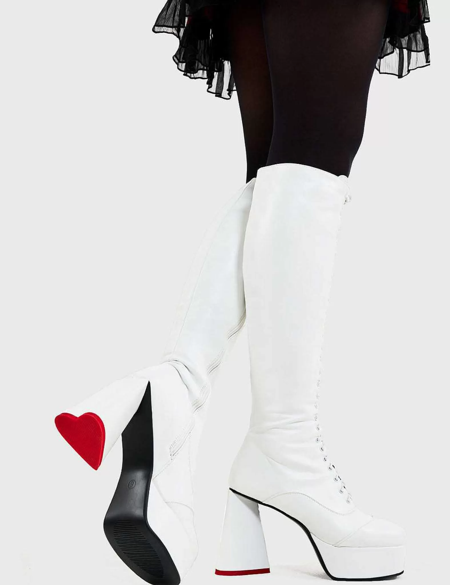 Lamoda Knee High>Too Cute Platform Knee High Boots