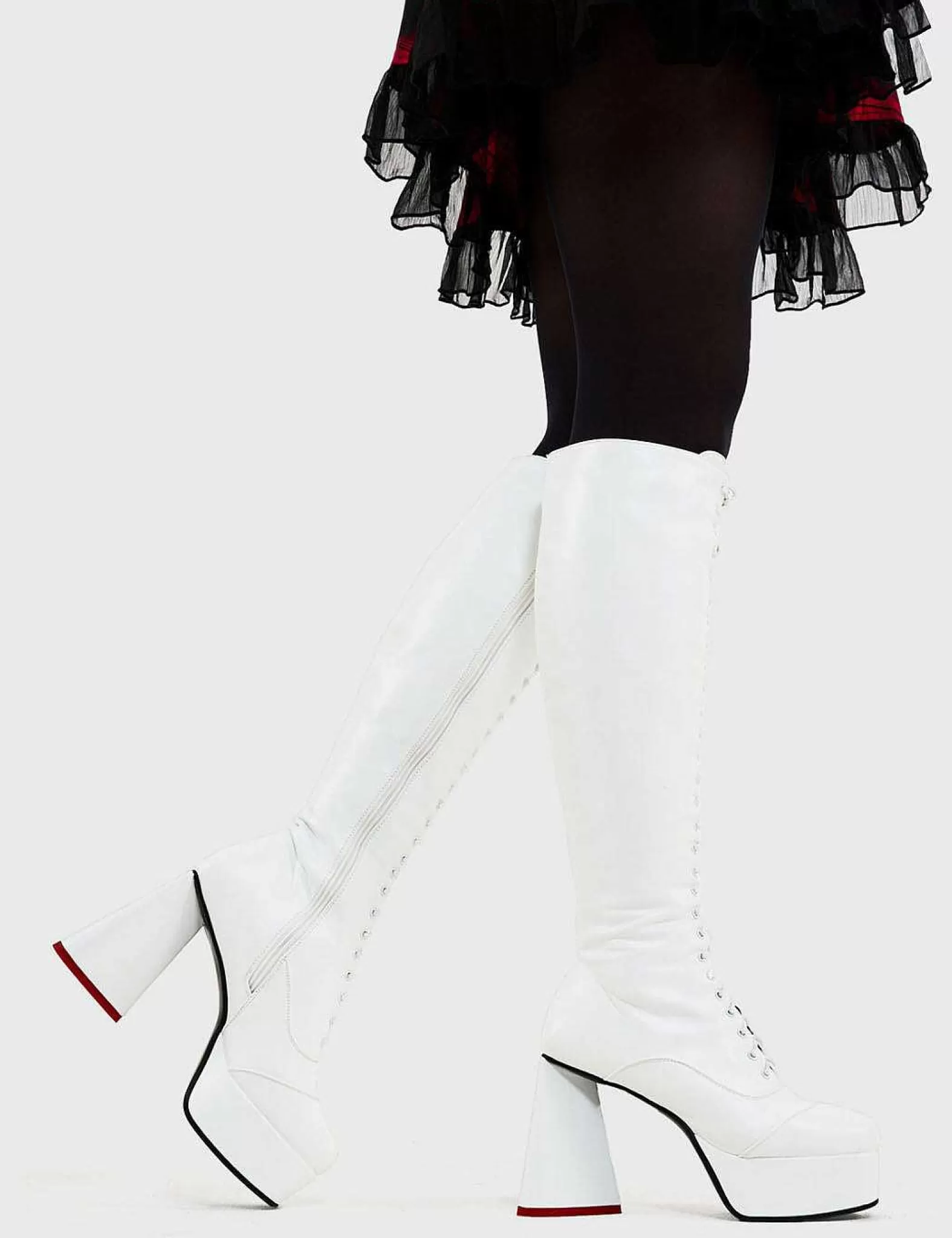 Lamoda Knee High>Too Cute Platform Knee High Boots