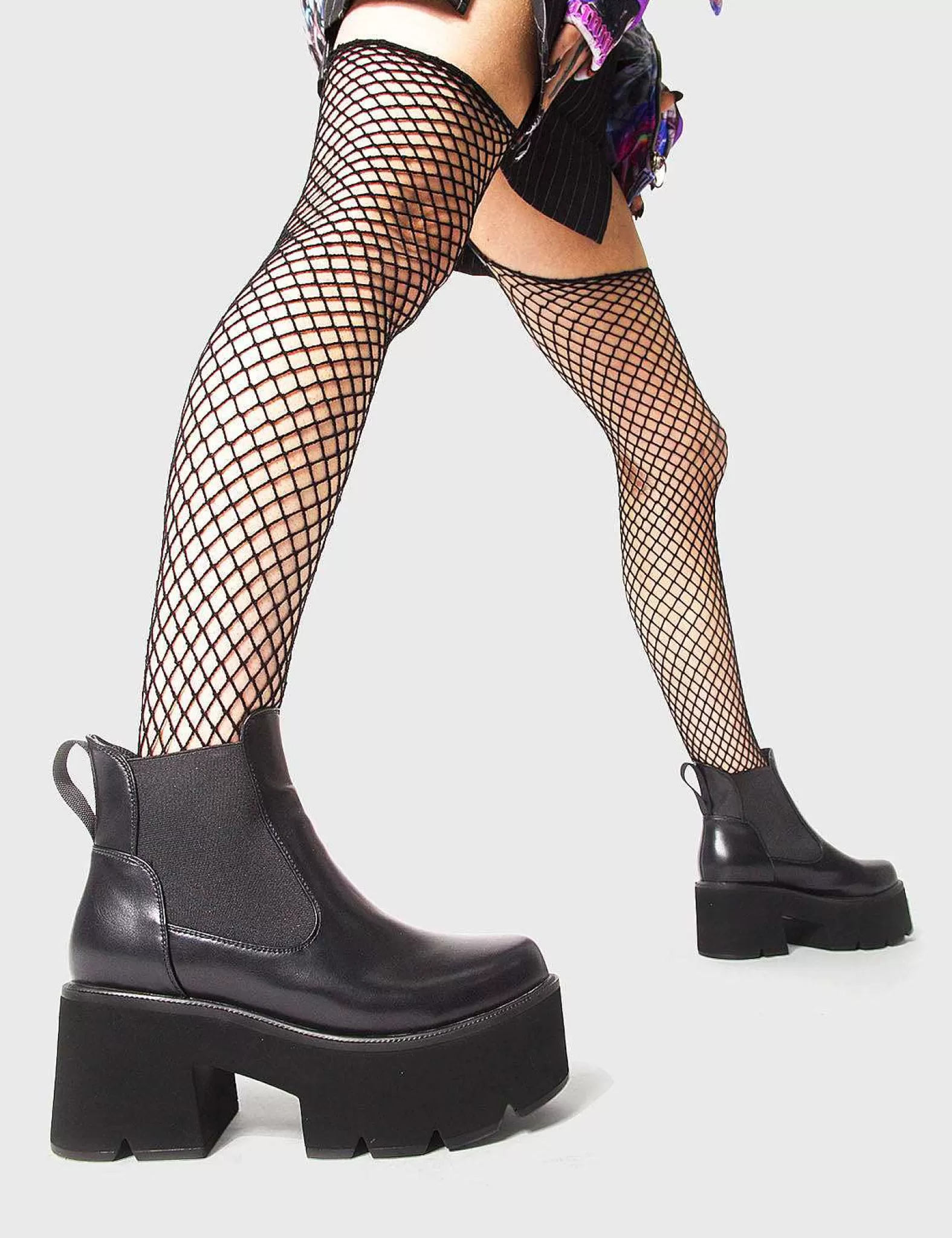 Lamoda Platform>Tough Love Chunky Platform Ankle Boots