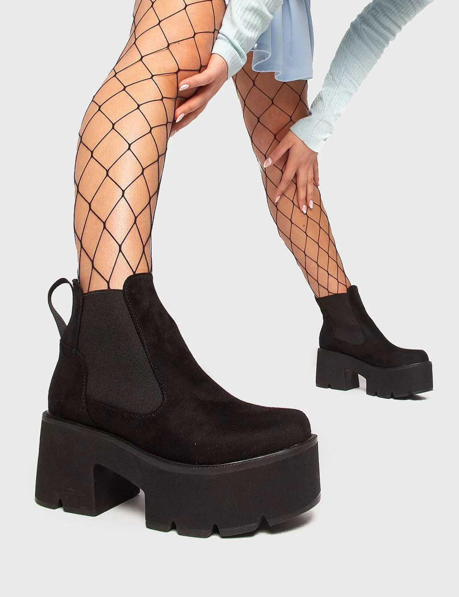 Lamoda Platform>Tough Love Chunky Platform Ankle Boots