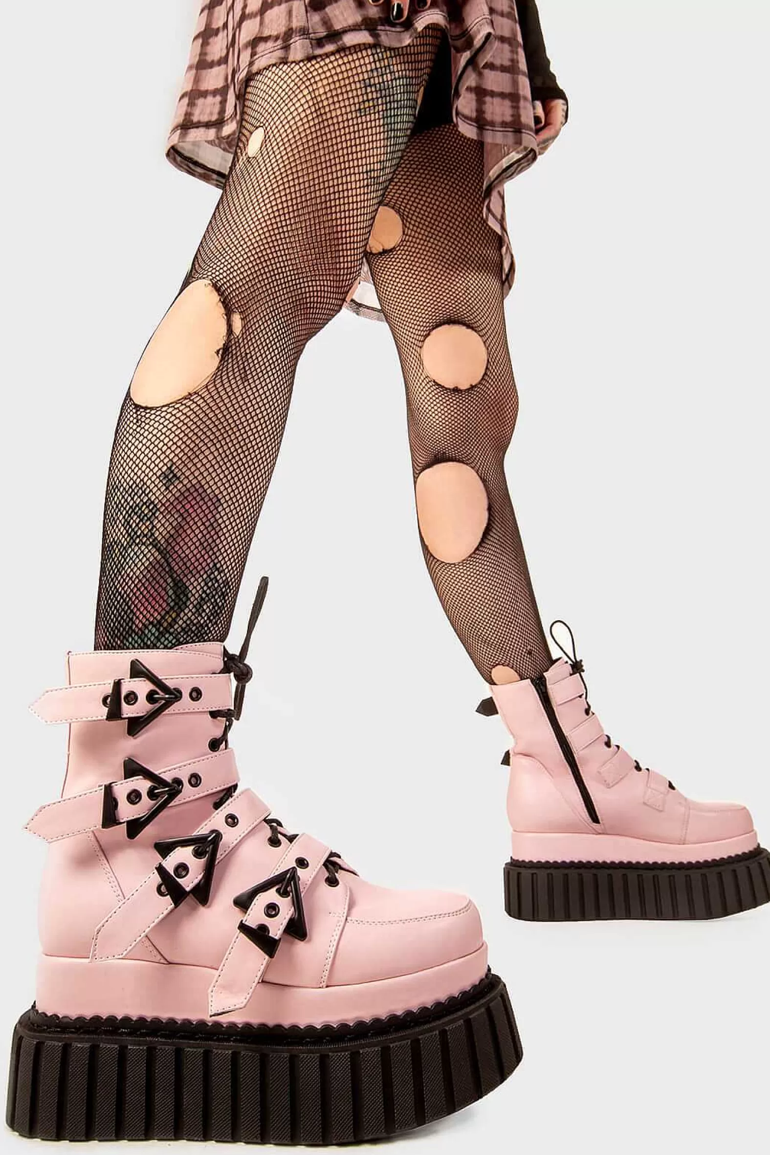 Lamoda Chunky>Unstable Chunky Ankle Creeper Boots