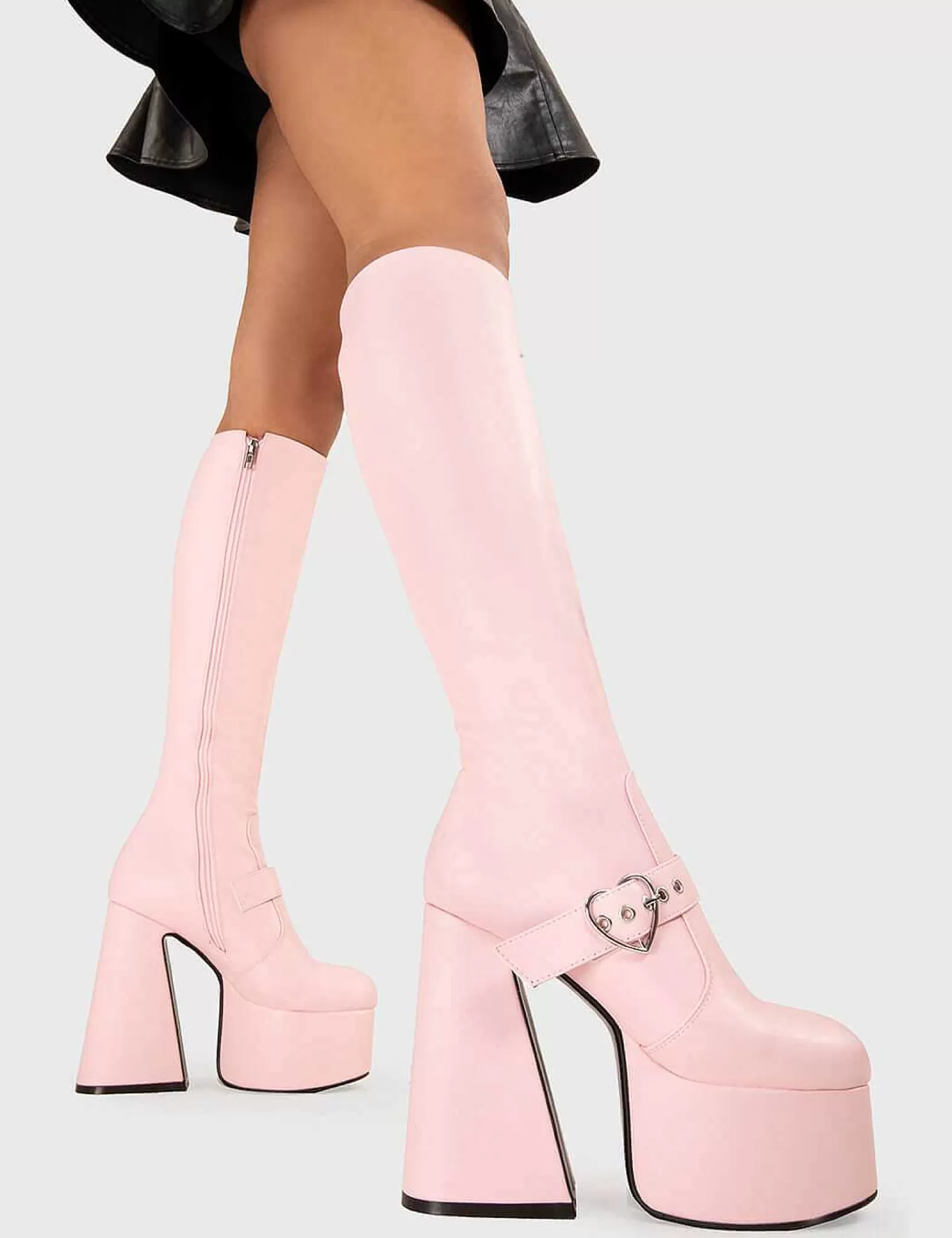 Lamoda Knee High>Walk With Love Platform Knee High Boots