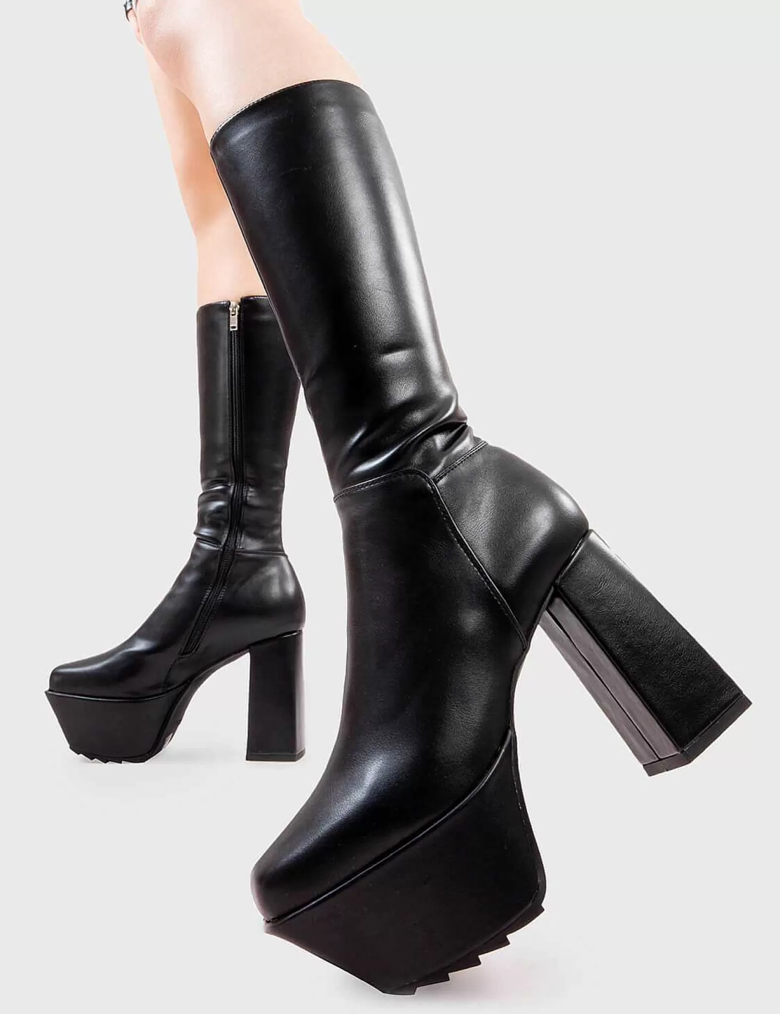 Lamoda Calf>Who Cares Platform Calf Boots