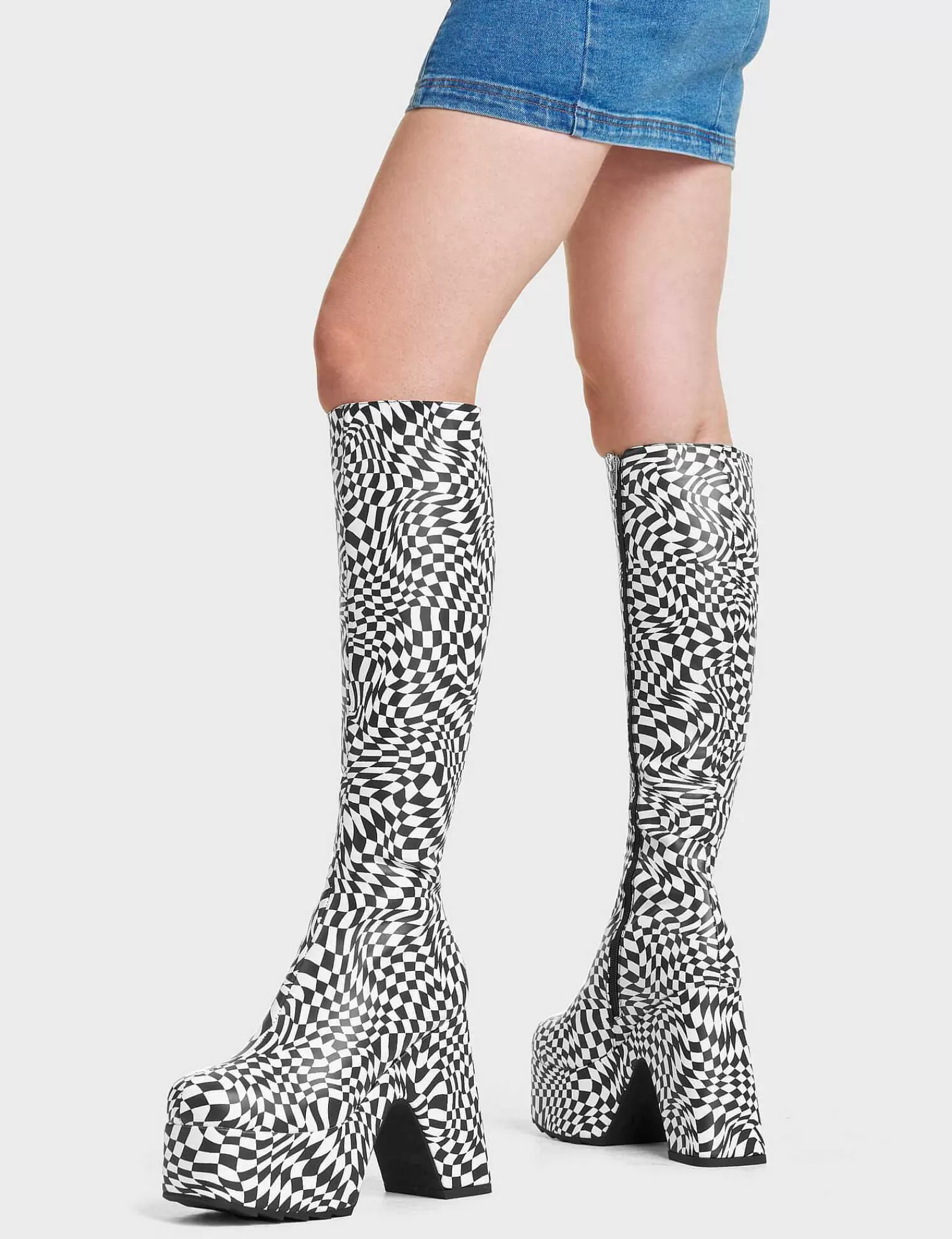 Lamoda Knee High>Willpower Platform Knee High Boots