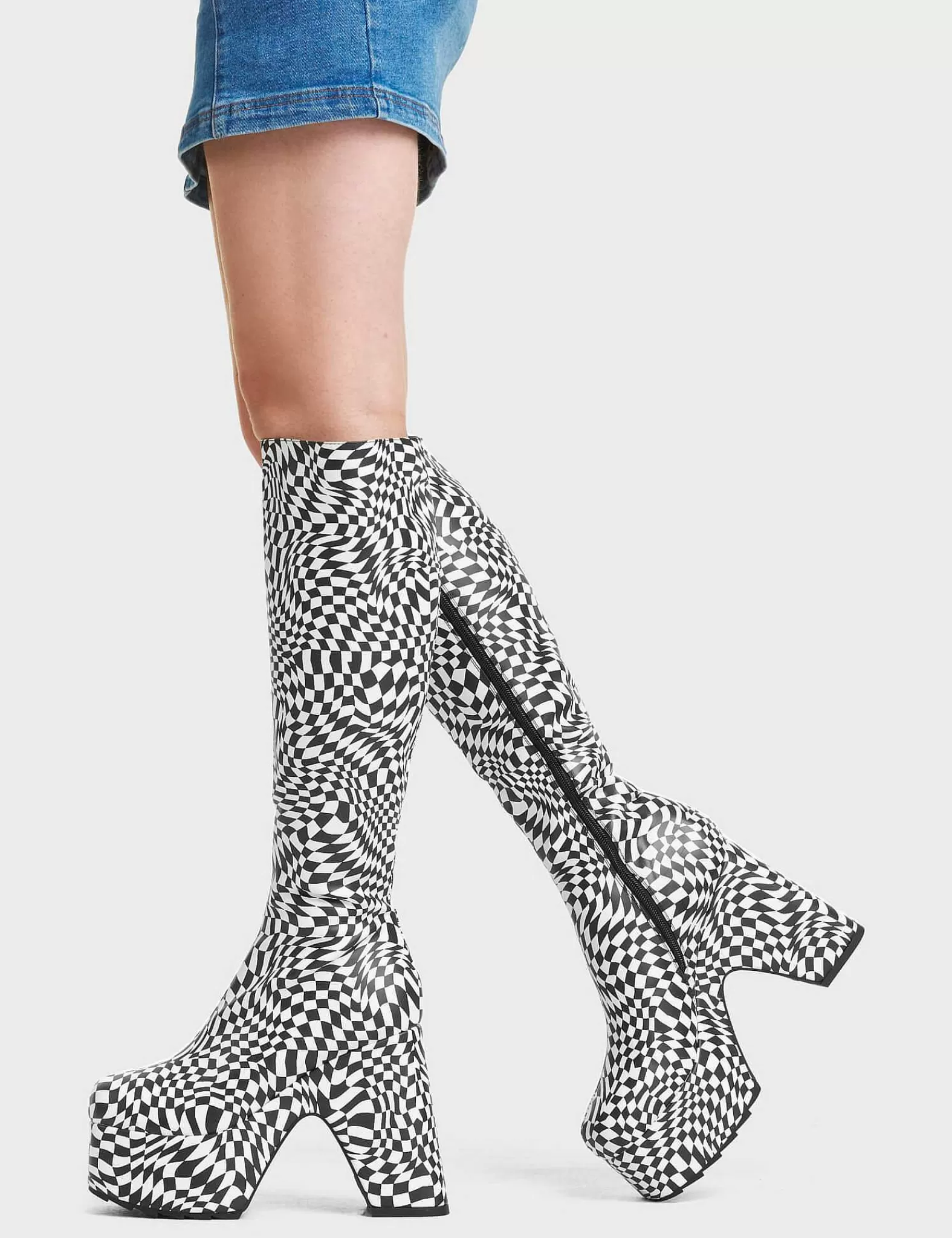 Lamoda Knee High>Willpower Platform Knee High Boots